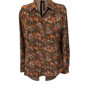 Christie & Jill Vintage Patterned Padded Shoulder